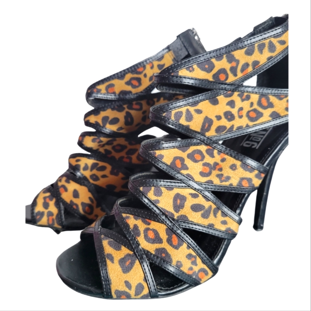 MIX No6 - Leopard High Heel Sandals